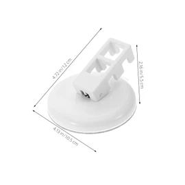 OUNONA Portable Suction Cup Clothesline Retractable Design Heavy Duty Ropes No-Drill Setup for Camping