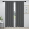 Easy-Going Rod Pocket Blackout Curtains for Bedroom, Room Darkening Window