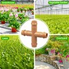 Jayee Drip Irrigation Fittings Kit for 1/2" Tubing, 18 Pieces