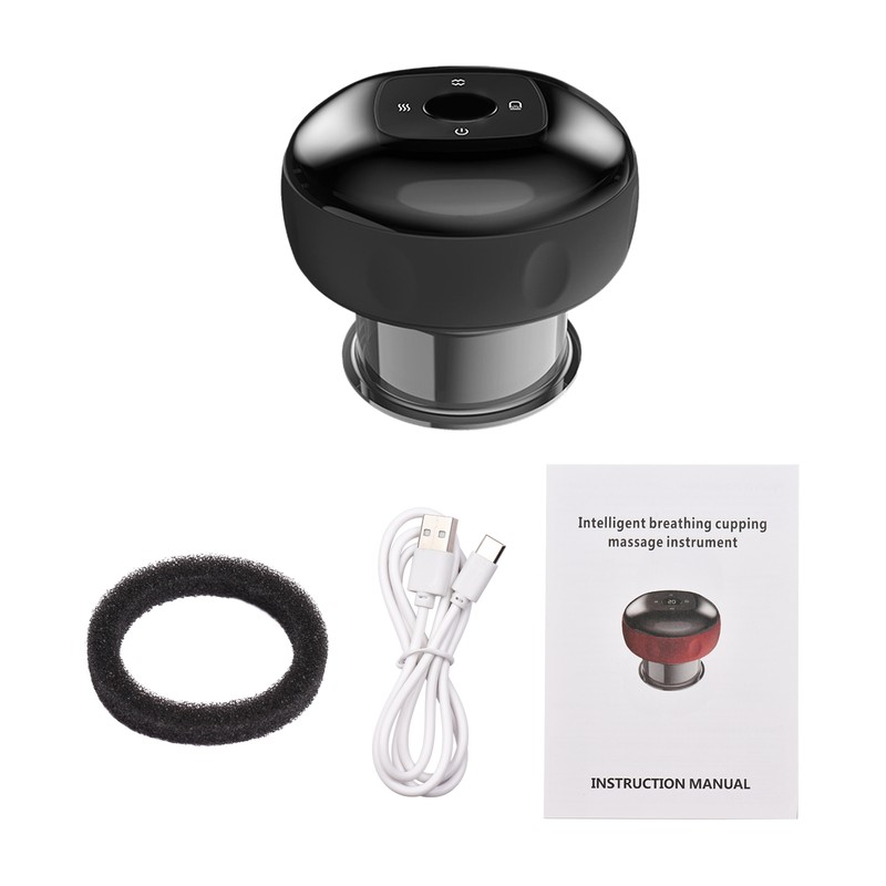 Electric Heat Cupping Device 12 Model Wireless Intelligent Vacuum Scraping