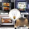 Appliance Oven Light Bulb, High Temp 300 °C Resistant,（2 Pack）