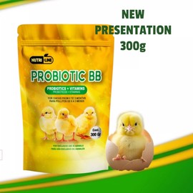 Probiotico y Vitaminas Para Pollitos 300g | Apoyo Inmune, Digestivo Diarrea