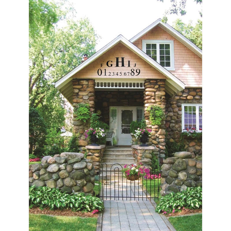 Village Wrought Iron Wrought Iron Letter F Small 6" (Made