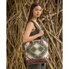 Myra Bag Checkered Tote Bag S-2810, Multicolor