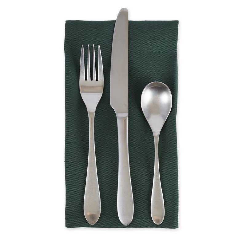 DII 100-Percent Cotton, Machine Washable Everyday Basic Buffet Napkin, 16X16-Inch,