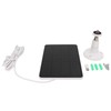 Solar Charging Panel Monocrystalline Silicon 4W 5V with Charging Cable