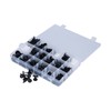 415pcs Car Retainer Clips Auto Plastic Fasteners 18 Kinds Push