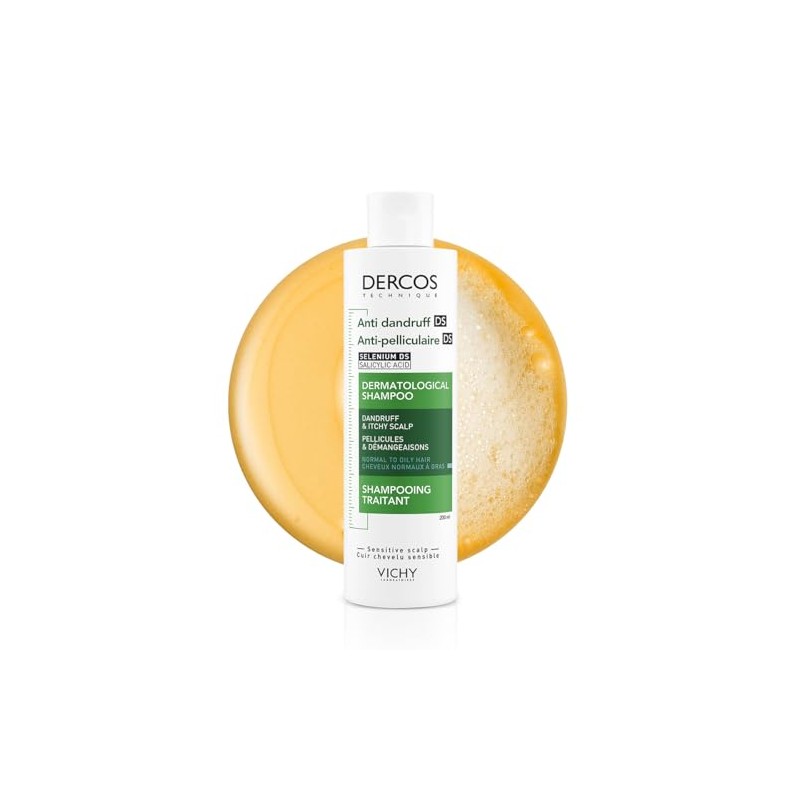 Vichy "vichy dercos caspa grasa 200ml shampoo para combatir la