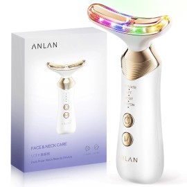 ANLAN Facial beauty device, facial roller, lift care, EMS, heat, rechargeable