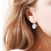XUPING Crystal Drop Earrings for Women Earrings Silver Hoop Earrings