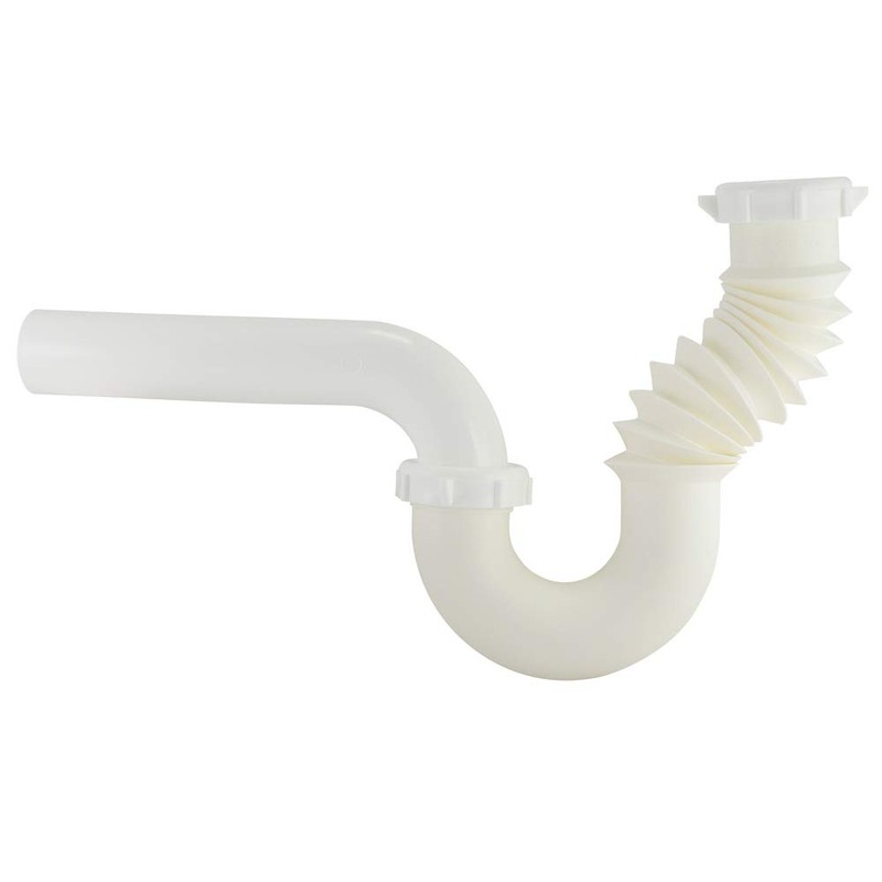 Plumb Pak PP21240 Flex 'N Fix P Trap with Reducing