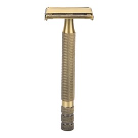 Shaving Razor Handle Safety Reusable Alloy Metal Razor Handle for Men Barbershop