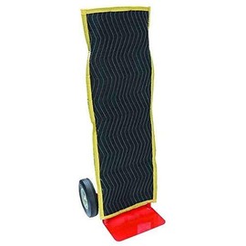 US Cargo Control Quilted Hand Truck Cover, 50 Inch x 16 Inch Squared Top Appliance Dolly Cover, Black Moving Pad, Woven Cotton/Polyester Hand Truck Pad, Quilted Furniture Pad for Moving