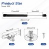 sourcing map 1Pcs Lid Support Hinges, 10 Inch 300N Gas