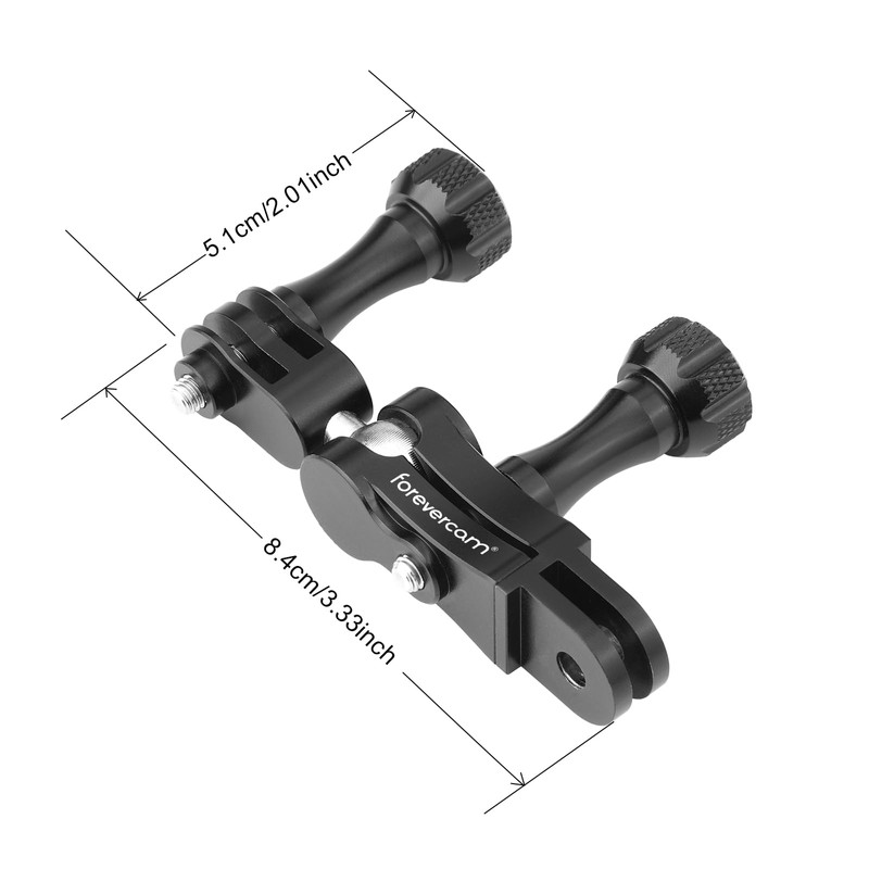 Forevercam Aluminium Ball Joint Mount Swivel Arm Mount 360° Rotation