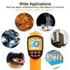 Digital Infrared Thermometer Highest Lowest Temperature Alarm Measurement from -50°C