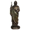 US 8.25 Inch Saint Jude Cold Cast Decorative Figurine, Bronze