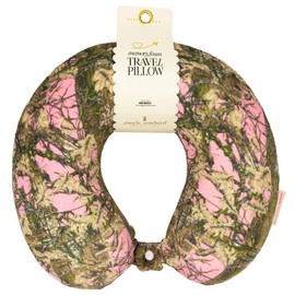 Simply Southern Memory Foam Travel Neck Pillow (Camo Pink)
