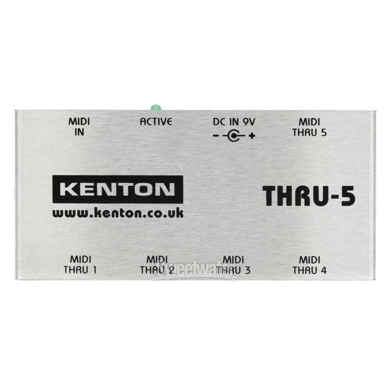 Kenton Thru-5 MIDI Thru Box