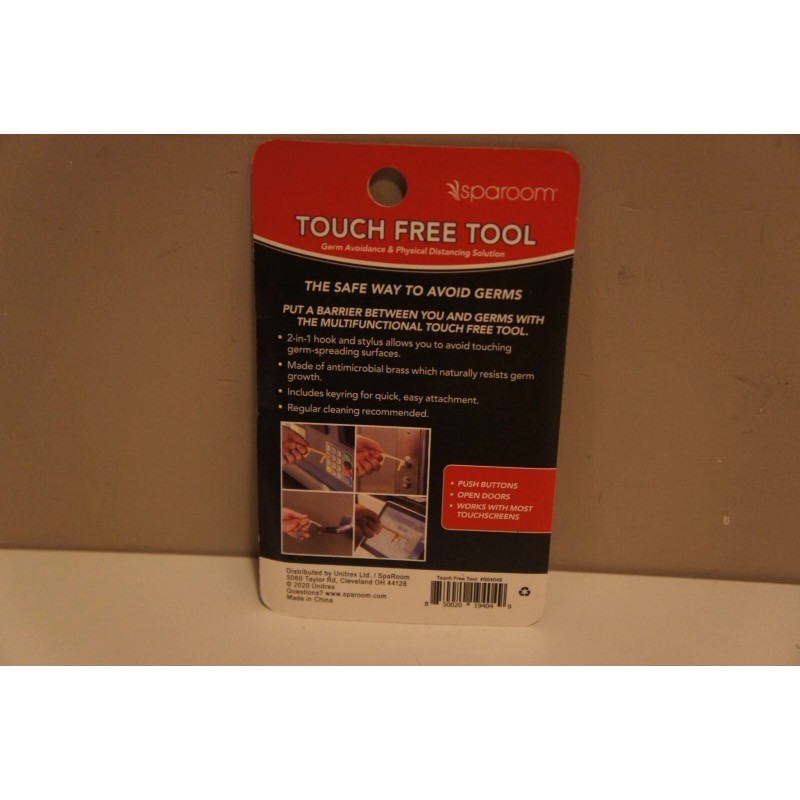 Sparoom 4 Sparoom Touch Free Tool Avoid touching dirty surfaces