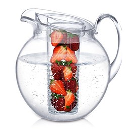 Prodyne Fruit Infusion Pitcher, 112 oz, Clear