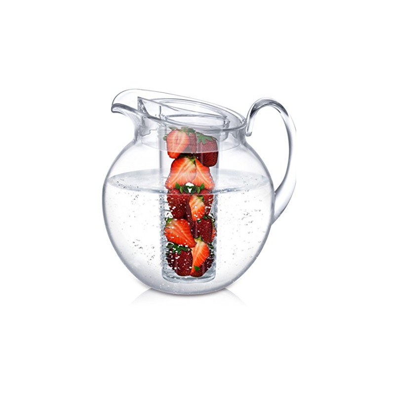 Prodyne Fruit Infusion Pitcher, 112 oz, Clear