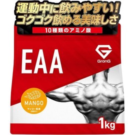 Grong EAA Supplement Mango Flavor 1 kg / 그롱 EAA 서플리먼트 망고맛 1kg 1개