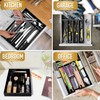 Conflech Silverware Organizer Bamboo Kitchen Drawer Organizer Utensil Organizer Silverware