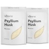 VIZANA NUTRITION | Psyllium Husk Natural, 600g Sin Azucar, Cáscara