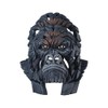 Enesco Edge Sculpture Gorilla Bust Miniature Figurine, 5.32 Inch, Multicolor