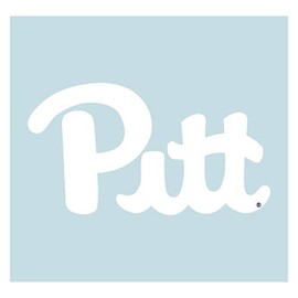 Pittsburgh (PA) Decal (WHITE PITT DECAL (3''4''6''12''18''), 6 in)