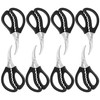 STRAYJO 8Pcs Seafood Scissors,Crab Scissors,Stainless Steel Lobster Scissors,Crawfish Scissors for