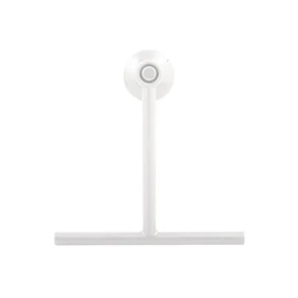 Spirella Shower Squeegee, Bathroom Wiper with Suction Cup, Wall Hanger, Plastic, 22 x 23 cm, White, Unique