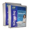 Moving Supply 5 Mil Heavy Duty Mattress Covers (2, queen)