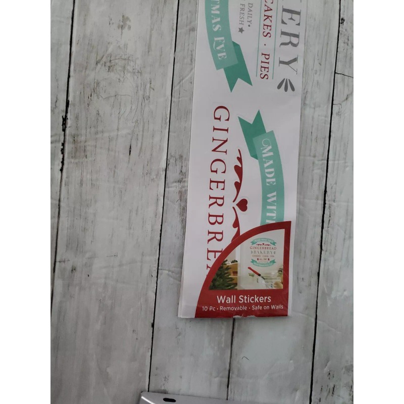 holiday style wall stickers 10 pc