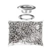 1000pcs 12mm Grommet Eyelet Plating Treatment Rust Prevention Leather Grommets