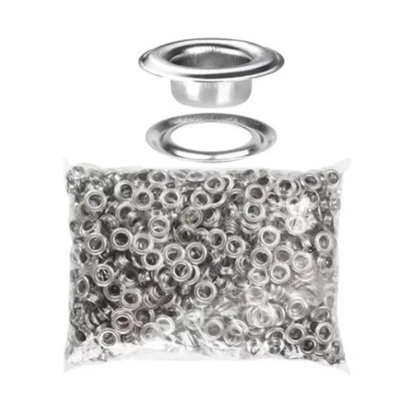 1000pcs 12mm Grommet Eyelet Plating Treatment Rust Prevention Leather Grommets