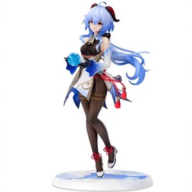 PQKL-party Genshin Impact Figure, Anime Figures Genshin Impact, 23 cm Ganyu Anime Figure PVC, Genshin Impact Toy Character Model Figures, Ganyu Figure, Desktop Decoration, Birthday Gift