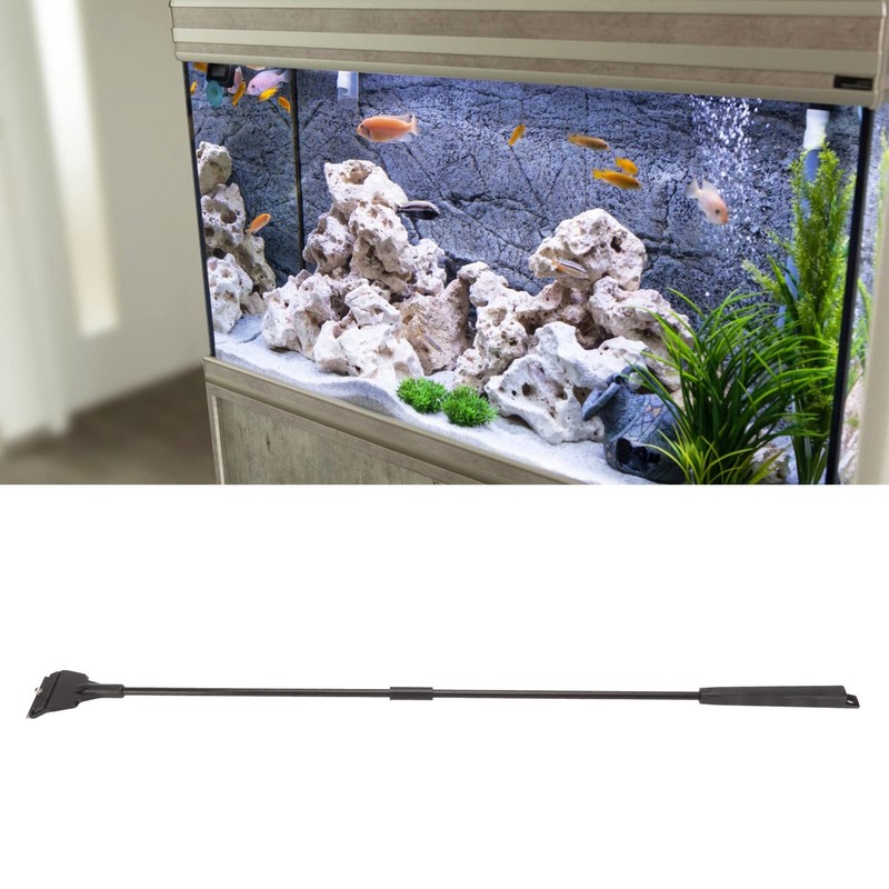 UBEF Aquarium Cleaning Tool Anti-Scratch Ergonomic Handle Fish Tank Algae