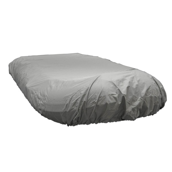 Newport Vessels UV Resistant Inflatable Dinghy Boat Cover, Grey, 7-8-Feet