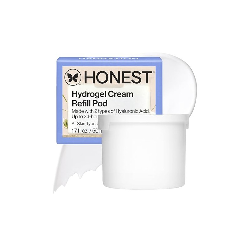 Honest Beauty Refill Pod for Hydrogel Cream Designed for Full