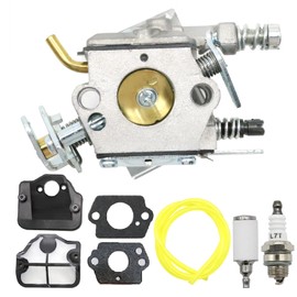 Newnessai 530071987 Carburetor Carb Kit, Replacement for Husquvarna 36 41 136 137 137E Engine Chainsaw Replacement for Poulan 2200 2500 2600 2750 2775 Gas Chainsaw, Replaces 530019172