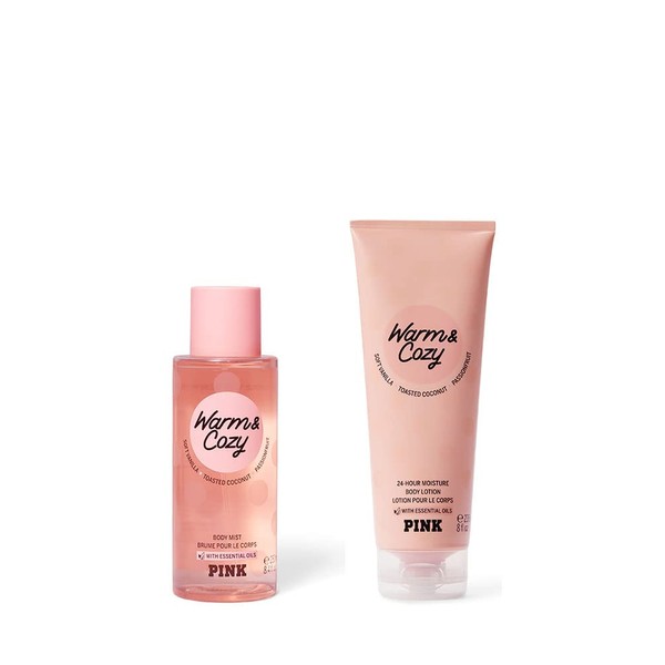 Victoria's Secret Pink Warm & Cozy Mist & Lotion Set