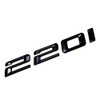 MCK Auto - 220i schwarzes glänzendes Logo hinten Emblem Tuning