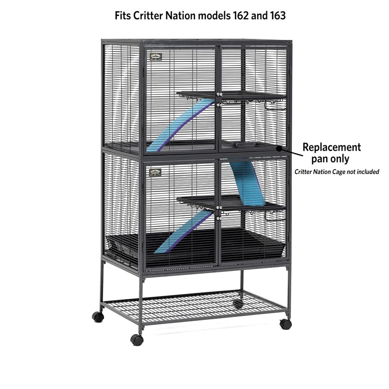 MidWest Homes for Pets 143PAN Replaement Pan for Nation Cages,
