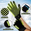 SAGA SPORTS All-Season Waterproof Gloves - Glow in The Dark,