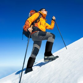 Shyllin Outdoor Waterproof Gaiters, Men's Hiking Gaiters, Breathable Protection, Waterproof Gaiters, Unisex Outdoor Gaiters for Trekking, Snow, Skiing, Agricultural Work