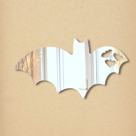 Super Cool Creations Bats Out of Bat Mirror 8 inches x 3 inches