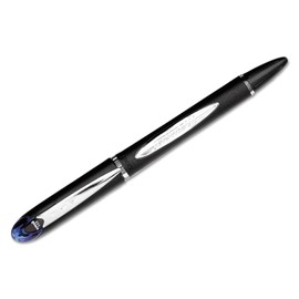 Jetstream Stick Ballpoint Pen, Bold 1mm, Blue Ink, Black Barrel, 1Each