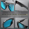 ATTCL Polarisierte Sonnenbrille Herren Sportbrille mit UV-Schutz Hexagonal TR90 Rahmen